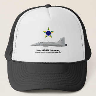 JAS-39E Gripen NG Profile Brazilian Air Force Trucker Hat