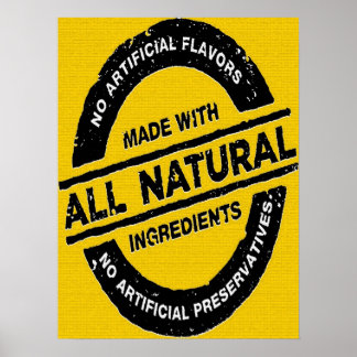 Jasen Sousa All Natural Poster