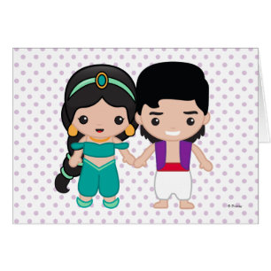 Jasmine and Aladdin Emoji
