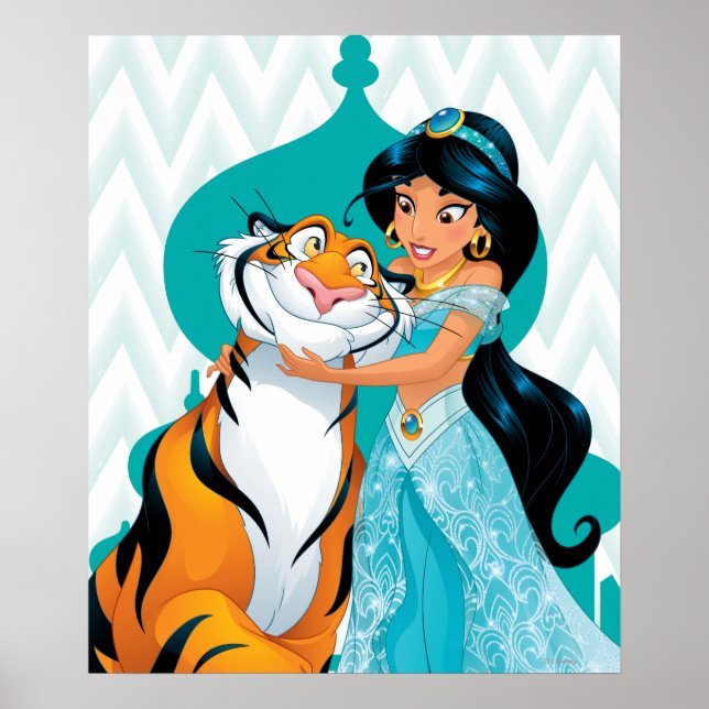 Jasmine and Rajah Poster (Front)