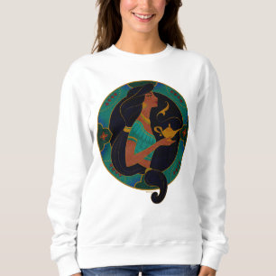 Jasmine and the Lamp Decorative Badge Sweatshirt