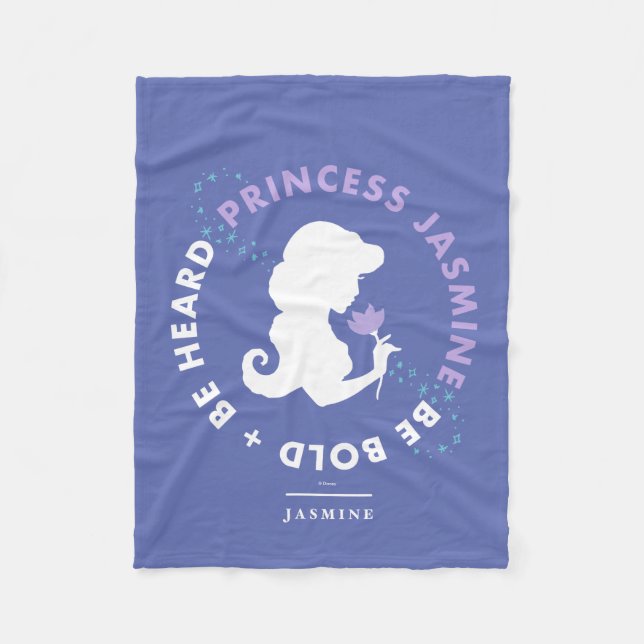 Jasmine | Be Bold & Be Heard Fleece Blanket (Front)