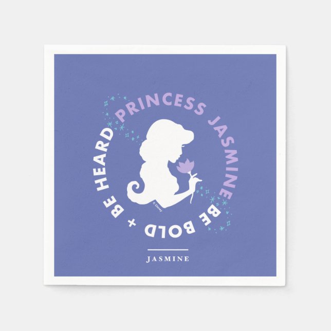 Jasmine | Be Bold & Be Heard Napkin (Front)