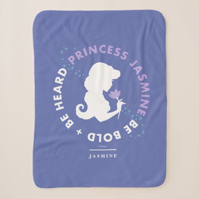 Jasmine | Be Bold & Be Heard Sherpa Blanket (Front)
