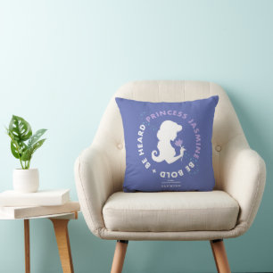 Jasmine   Be Bold & Be Heard Throw Pillow
