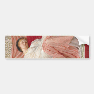 Jasmine (Beautiful Young Sleeping Woman) Bumper Sticker