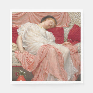 Jasmine (Beautiful Young Sleeping Woman) Napkin