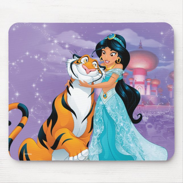 Jasmine | Besties Rule Mouse Pad (Front)