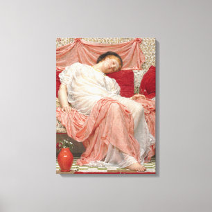 Jasmine by Albert Joseph Moore, Victorian Fine Art Canvas Print