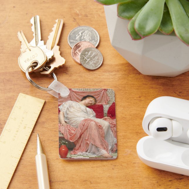 Jasmine by Albert Joseph Moore, Victorian Fine Art Keychain (Desk)
