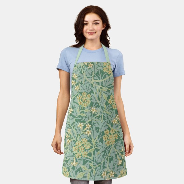 Jasmine by William Morris  Apron (Worn)