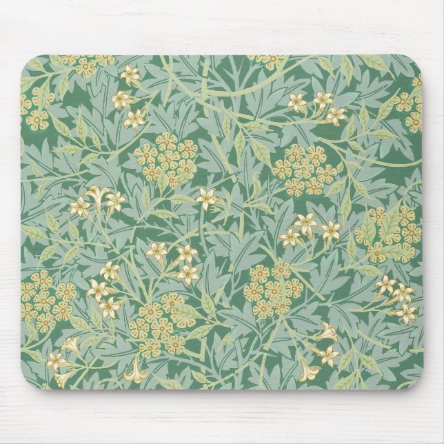 Jasmine by William Morris Mouse Pad (Front)