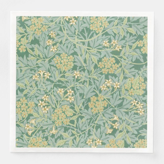 Jasmine by William Morris Napkin (Front)
