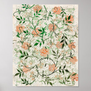 Jasmine By William Morris Poster