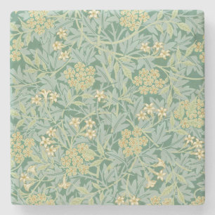 Jasmine by William Morris Stone Coaster