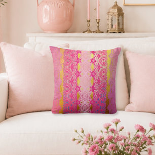 Jasmine - Colour of heart Throw Pillow