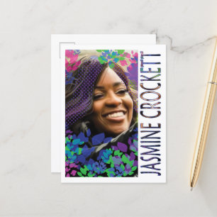 Jasmine Crockett Postcard