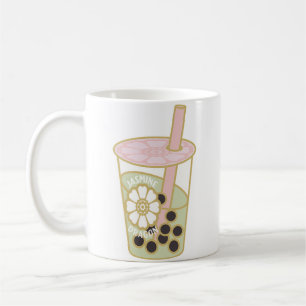 Jasmine Dragon Boba Milk Tea Coffee Mug