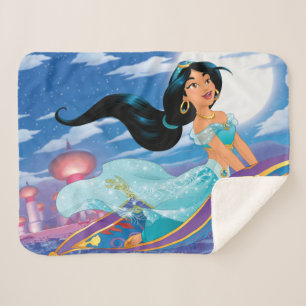 Jasmine   Dream Big Sherpa Blanket