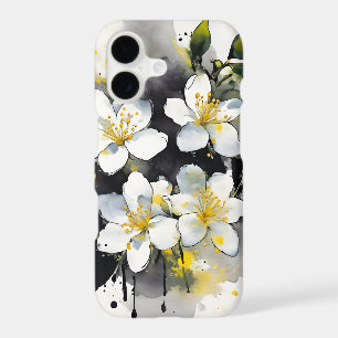 Jasmine - Fleurs aquarelle
