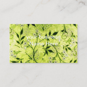 Jasmine floral business card