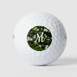 Jasmine Flowers Tropical Floral Botanical Golf Balls