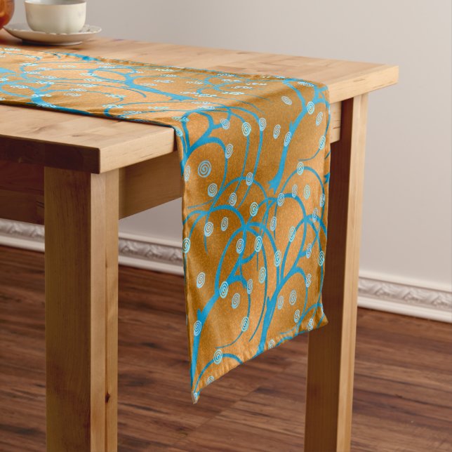 Jasmine Gold Short Table Runner (In Situ)