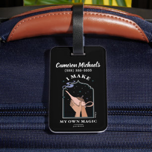 Jasmine I Make My Own Magic Luggage Tag