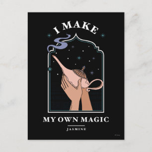 Jasmine   I Make My Own Magic Postcard