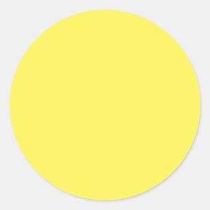 Jasmine,Marigold Yellow,Primrose, Classic Round Sticker