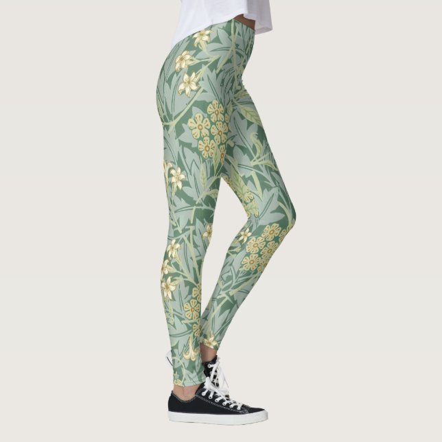 Jasmine pattern by William Morris  Leggings (Right)