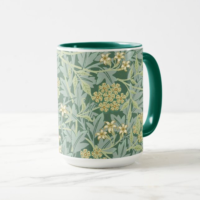 Jasmine, pattern by William Morris, Mug (Front Right)