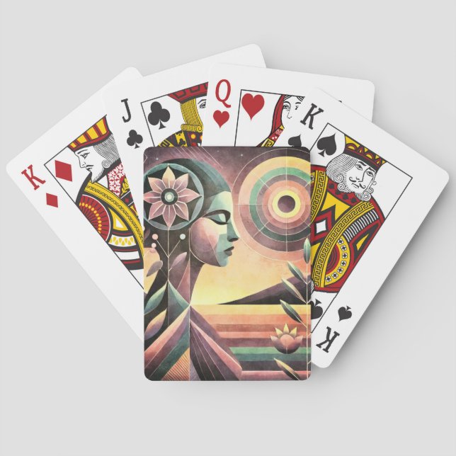 Jasmine Playing Cards (Back)