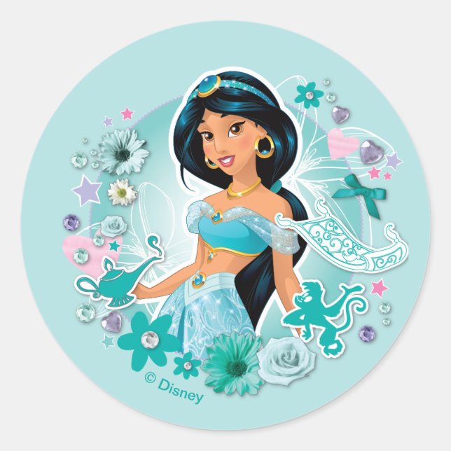 Jasmine - Princess Jasmine Classic Round Sticker (Front)