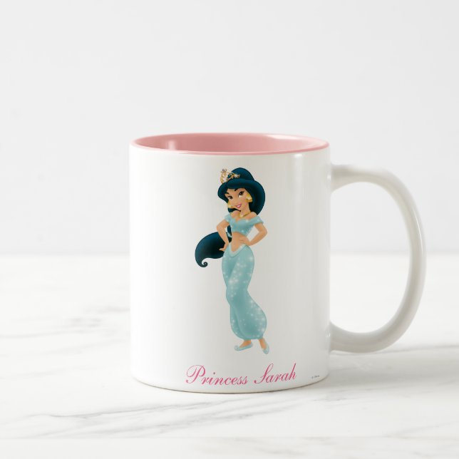 Jasmine Princess Two-Tone Coffee Mug (Right)