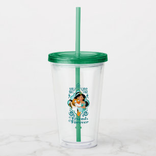 Jasmine & Rajah "Friends Forever" Acrylic Tumbler