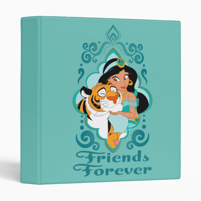 Jasmine & Rajah "Friends Forever" Binder (Front/Spine)
