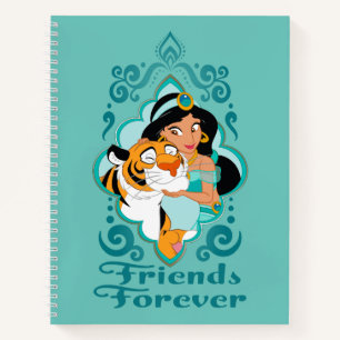 Jasmine & Rajah "Friends Forever" Notebook