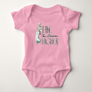 Jasmine Take Your Dreams Higher Baby Bodysuit