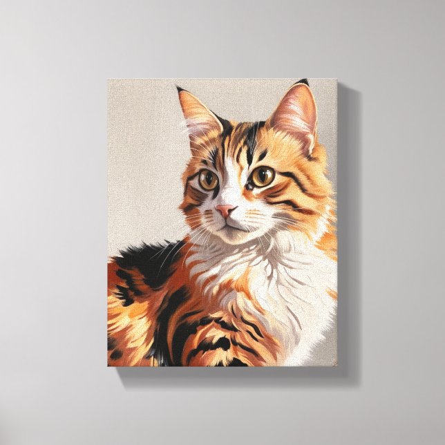 Jasmine the cat Canvas (Front)