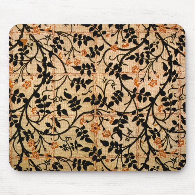 Jasmine trail curtain design, 1868-70 (printed cot mouse pad (Front)