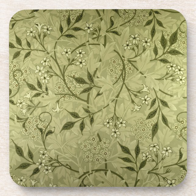 'Jasmine' wallpaper design, 1872 Coaster (Front)