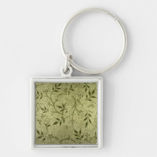 'Jasmine' wallpaper design, 1872 Keychain