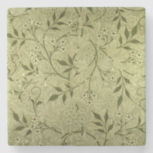'Jasmine' wallpaper design, 1872 Stone Coaster