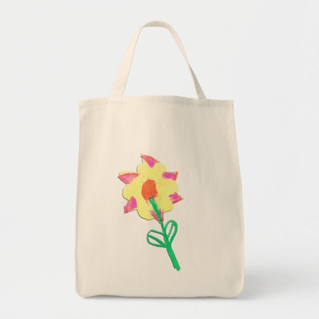 Jasmin's Flower Tote Bag (Front)