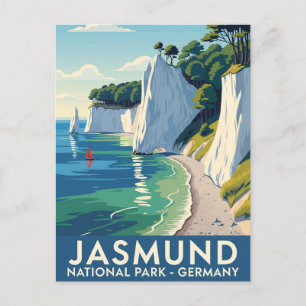 Jasmund National Park Germany Travel Postcard