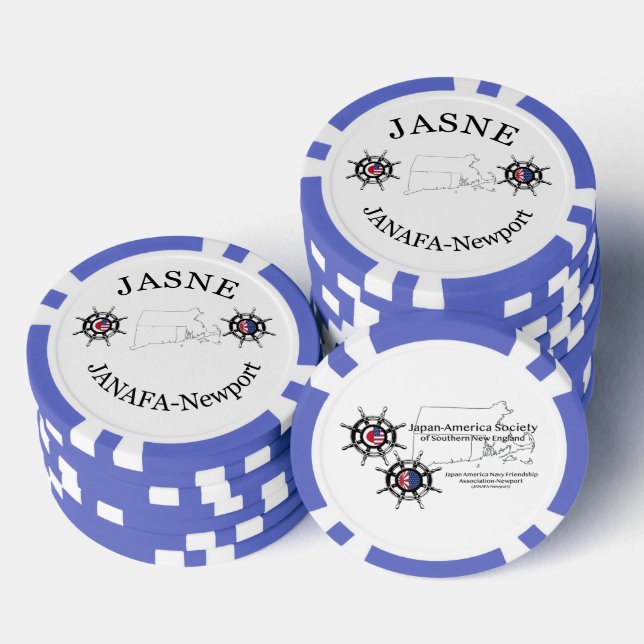 JASNE-JANAFA Challenge Coin Poker Chip (Stack)