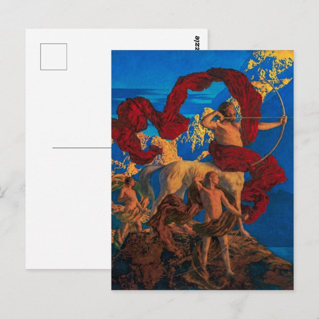 Jason and His Teacher | Maxfield Parrish | Postcard (Front/Back)