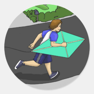 Jason Classic Round Sticker