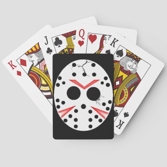 Jason Friday the 13th Playing Cards (Back)